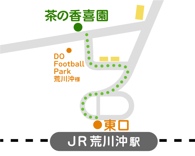 香喜園地図